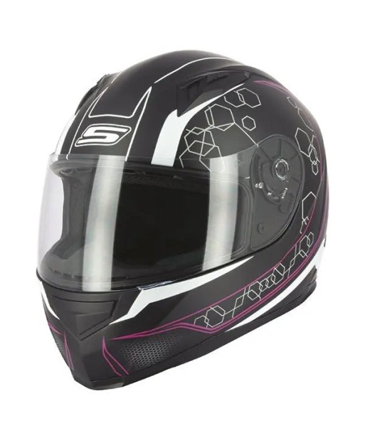 Casque Moto Intégral femme- S448 Noir et Rose online