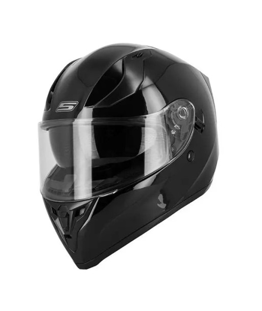 Casque de moto femme Noir Brillant- S441 VENGE pas cher