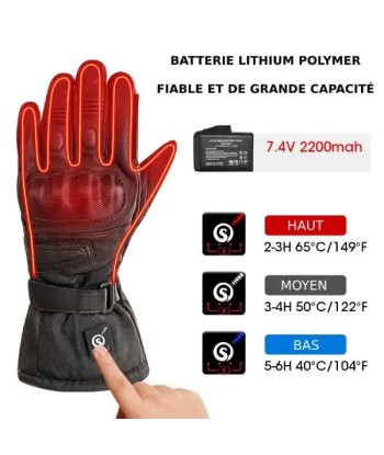 Gants Moto Chauffants Homologué - HEATRIDE™ Toutes les collections ici