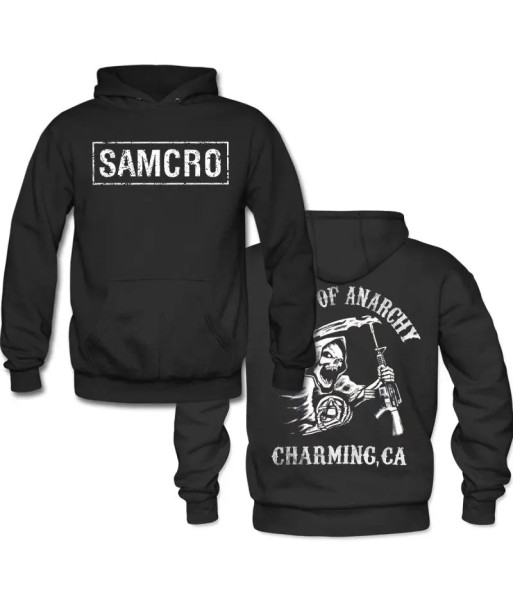 Pull motard "Sons of Anarchy" - Charming livraison gratuite