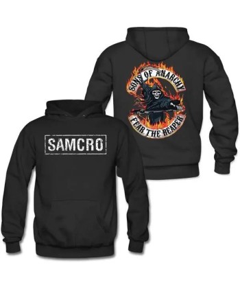 Pull a capuche Sons Of Anarchy - Fear the reaper de pas cher