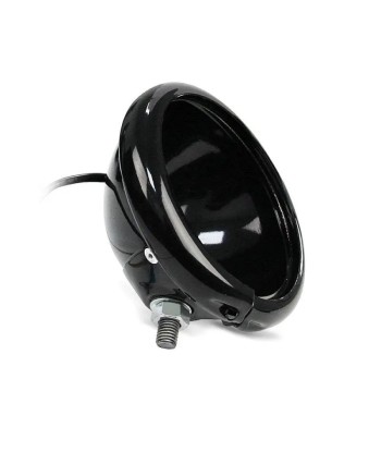 Phare avant LED motos, 5.75 pouces + support - Set Compatible Harley Davidson Dyna Sportster Softail pas chere