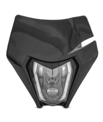 Phare LED moto et plaque Enduro Offroad Universel 2024