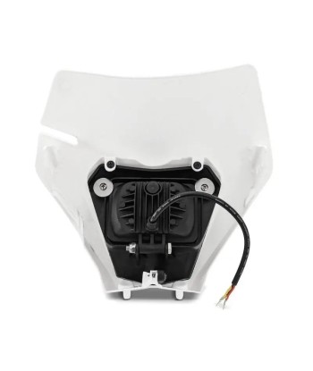 Projecteur LED moto + plaque pour Enduro XDure BK2 carenage Universel wit vous aussi creer 