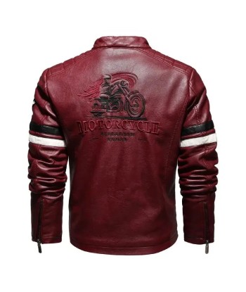 Blouson cuir homme vintage - Cafe Racer à prix réduit toute l'année