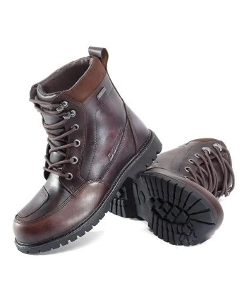 Chaussure cuir moto vintage d'Europe débarque