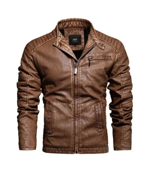 Blouson biker homme vintage Comparez plus de prix