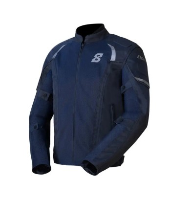 Blouson moto été ventilé Bleu Le MVP de beaucoup