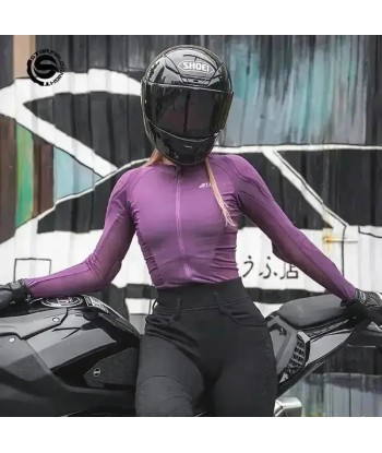 Gilet de Protection Femme Moto - Violet la livraison gratuite