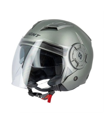 Casque Jet Gris Titanium - S749 Twister de pas cher