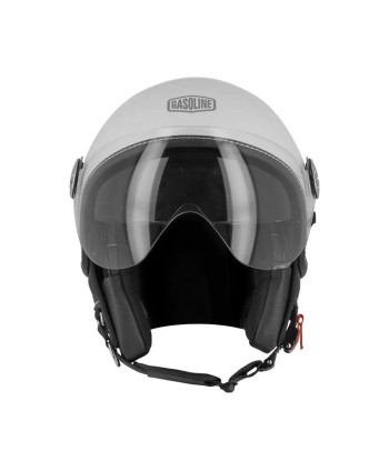 Casque jet moto blanc Fin de série