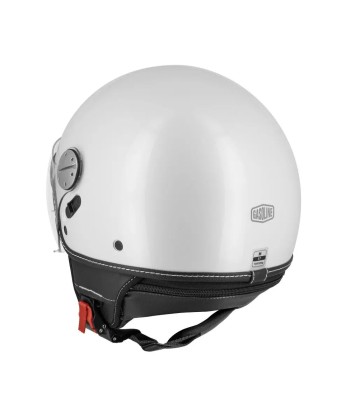 Casque jet moto blanc Fin de série