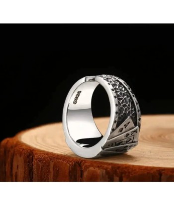 Bague motard quinte flush (Argent) pas cher chine