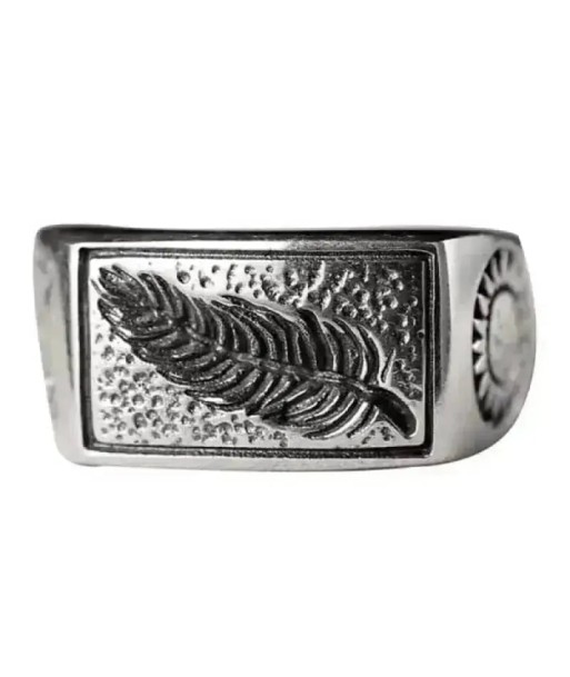 Bague motard - Plume (Argent) acheter en ligne