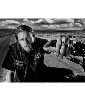 Veste en cuir Sons of Anarchy livraison gratuite