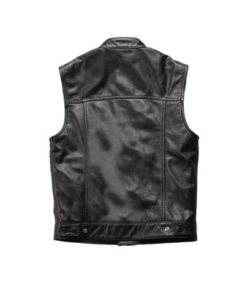 Veste moto cuir biker SOA chez Cornerstreet bien 