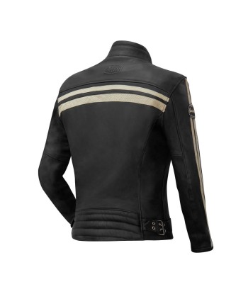 Blouson Cuir Moto Femme vintage de pas cher