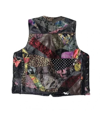 Gilet cuir biker femme Amélioration de cerveau avec