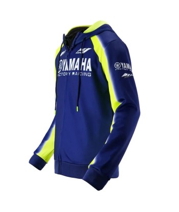 Blaue Yamaha-Jacke une grave pollution 