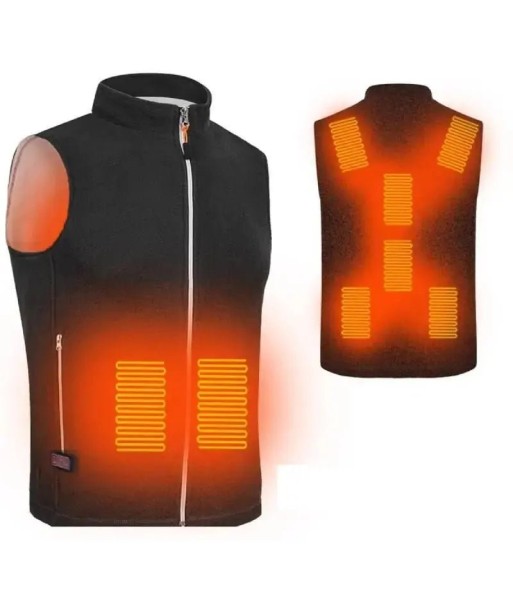 Gilet chauffant moto polaire | JACKHEAT™ sur le site 