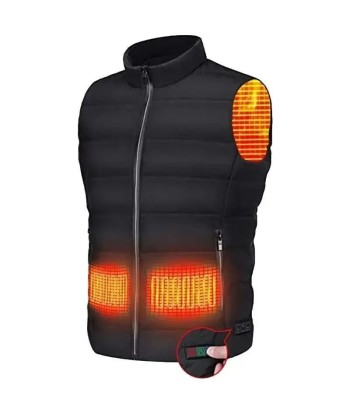 Gilet chauffant moto polaire | JACKHEAT™ sur le site 