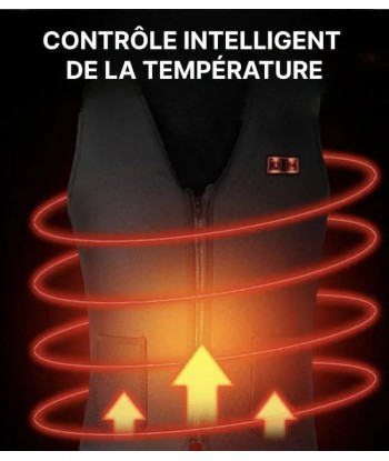 Gilet chauffant moto - UrbanHeat™ Comparez plus de prix