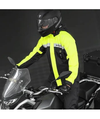 Tenue de pluie moto| GS2 Jaune Livraison rapide