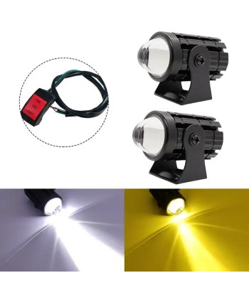 Phare led moto additionnel pour bénéficier 