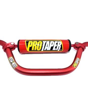 Guidon pro taper - 22mm Rouge pour bénéficier 