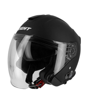 Casque moto jet avec bluetooth intégré - S770 Noir pas cheres