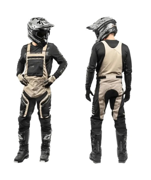 Tenue de motocross - Beige Economisez 