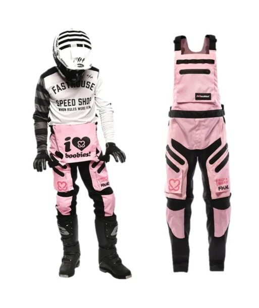 Tenue motocross rose - Love B soldes