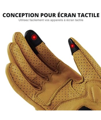 Gants moto cuir vintage Toutes les collections ici