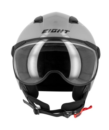 Casque aviateur JET moto  - Gris S779 LEOV français