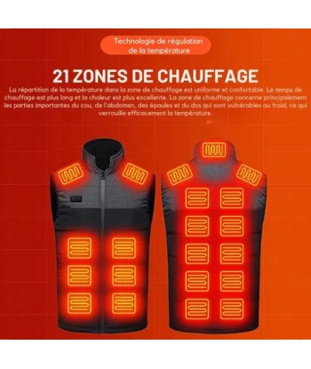 Gilet Chauffant Moto HOTGEAR™ - 21 Zones prix pour 