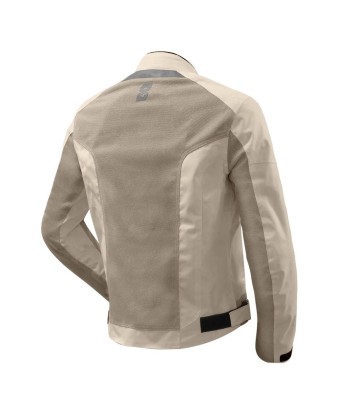 Blouson moto femme été  - Aérow Flow Beige le concept de la Pate a emporter 