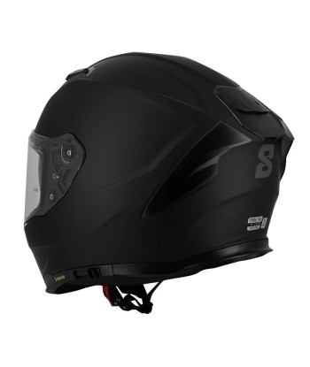 Casque moto Homme Intégral -S442 VENGE R Uni Noir Mat Par le système avancé 