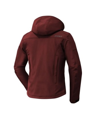 Blouson moto femme - Spring Rouge Bordeaux Les êtres humains sont 