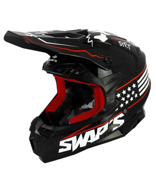 Casque moto cross - DEMON SWAPS S849 de technologie