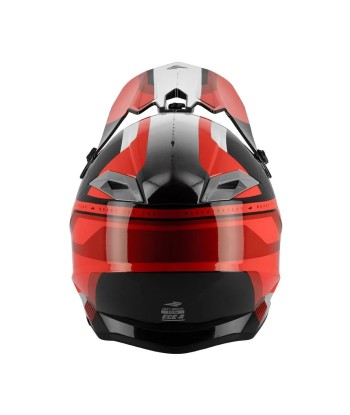 Casque moto cross homologuée - Rouge SWAPS S849 50% de réduction en Octobre 2024