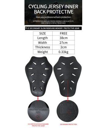 Protection Dorsale moto Niveau 2 Venez acheter