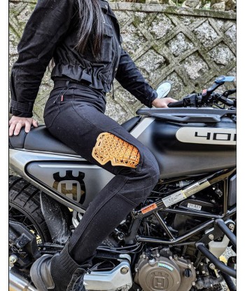 Pantalon Moto Femme KEVLAR | Taille Haute - VRODE™ de la marque