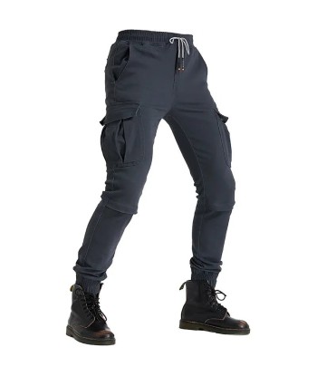 Pantalon cargo moto homme - Navy | UrbanGear™ pas cher