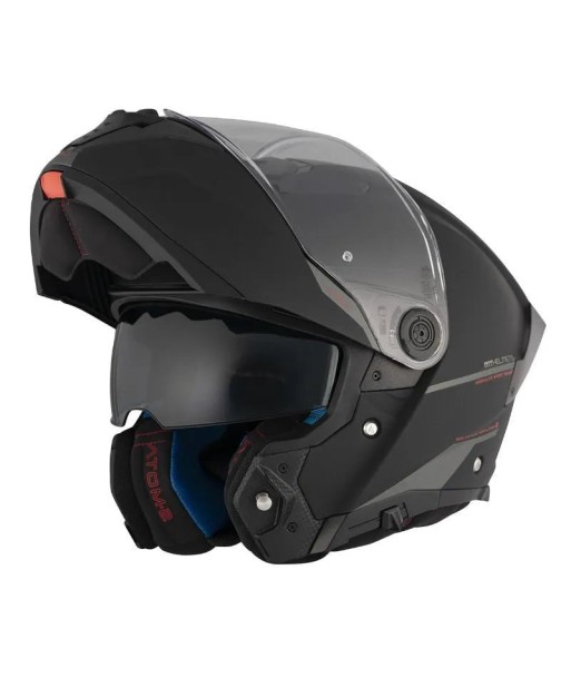 CASQUE MODULABLE MT ATOM 2 - NOIR MAT l'achat 