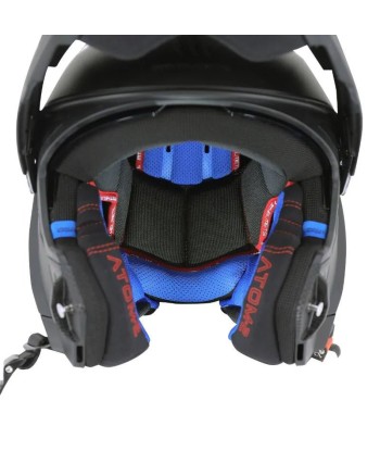 CASQUE MODULABLE MT ATOM 2 - NOIR MAT l'achat 