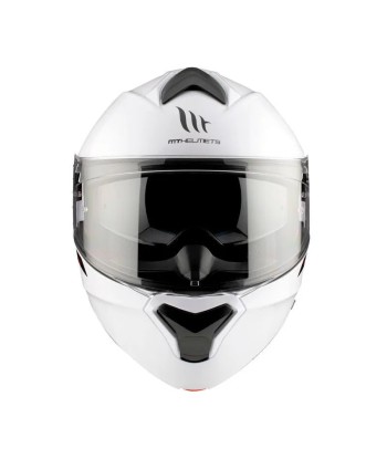 Casque moto intégral modulable - Genesis Blanc Véritable concentré