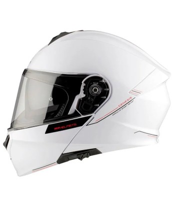 Casque moto intégral modulable - Genesis Blanc Véritable concentré