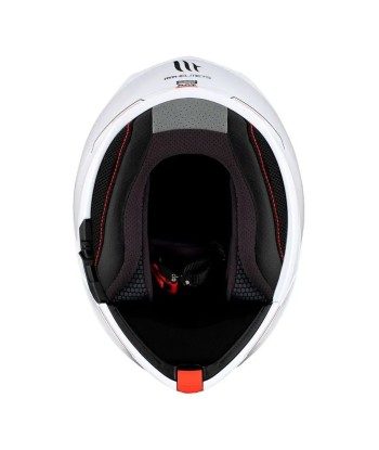 Casque moto intégral modulable - Genesis Blanc Véritable concentré