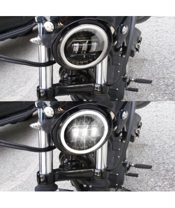 Runder Motorrad-LED-Scheinwerfer votre