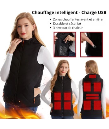 Gilet Chauffant moto Femme vente chaude votre 